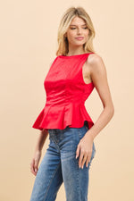 Football Season Top- Red