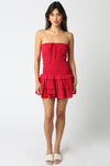 Forever & Ever Dress- Red