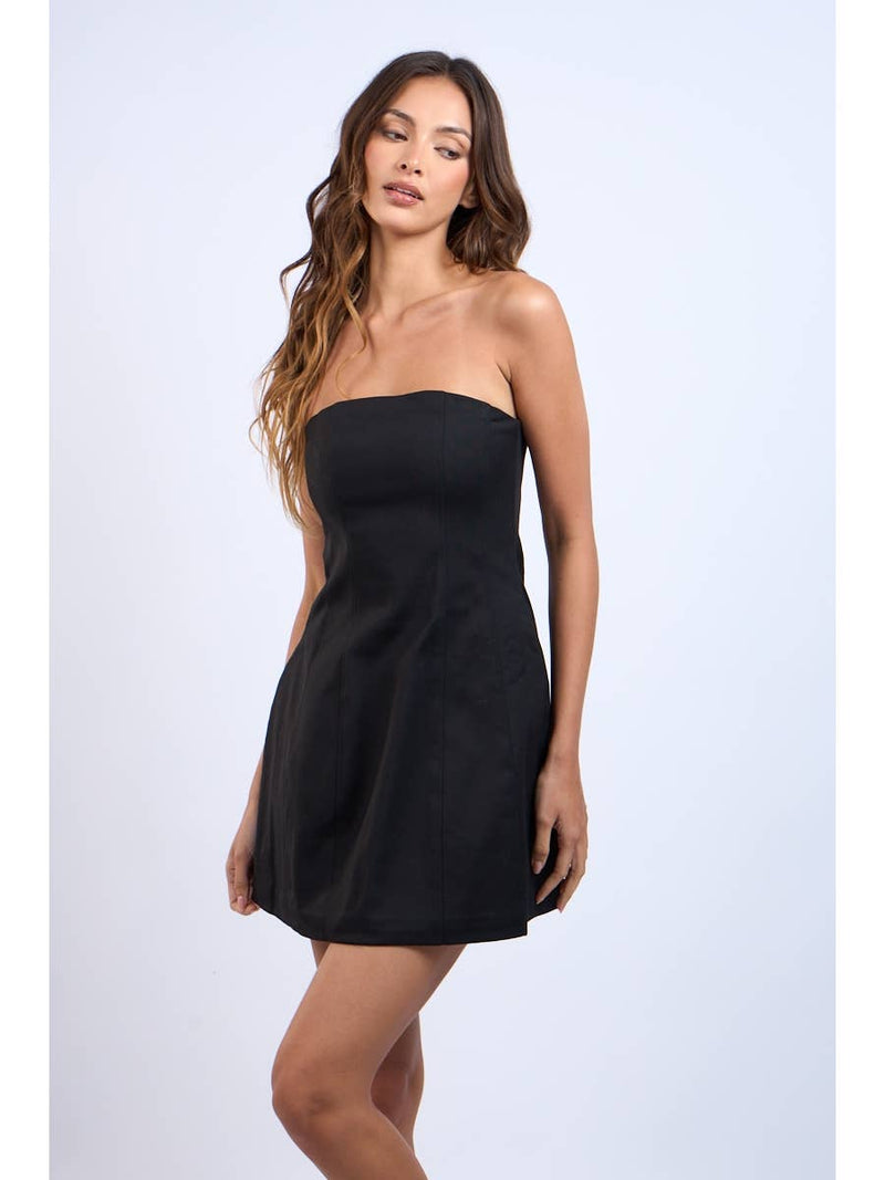 Touchdown Dress- Black