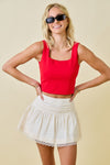 Goes With Everything Top- Red