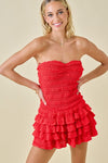 Best Part Dress- Red