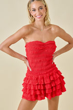 Best Part Dress- Red