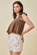 Everything Nice Top- Brown