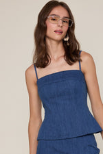 What I Got Top- Denim