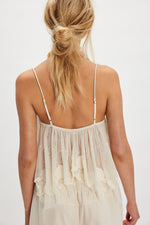 Sweet Escape Cami- Ivory