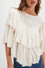 Rose Party Tee- Sugar Swizzle