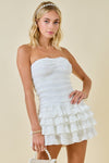 Best Part Dress- Off White
