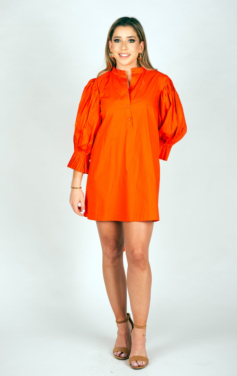 Park Avenue Dress- Orange