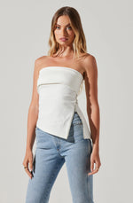 Jordy Tube Top - White