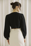 Oh So Sweet Sweater- Black Ivory