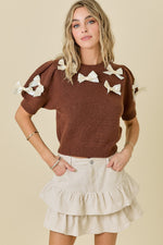 Head Turner Sweater- Brown