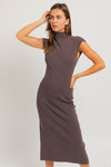 Dreamy Midi Dress- Grey