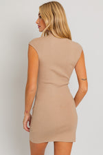 Karma Sweater Dress - Beige