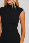 Karma Sweater Dress - Black