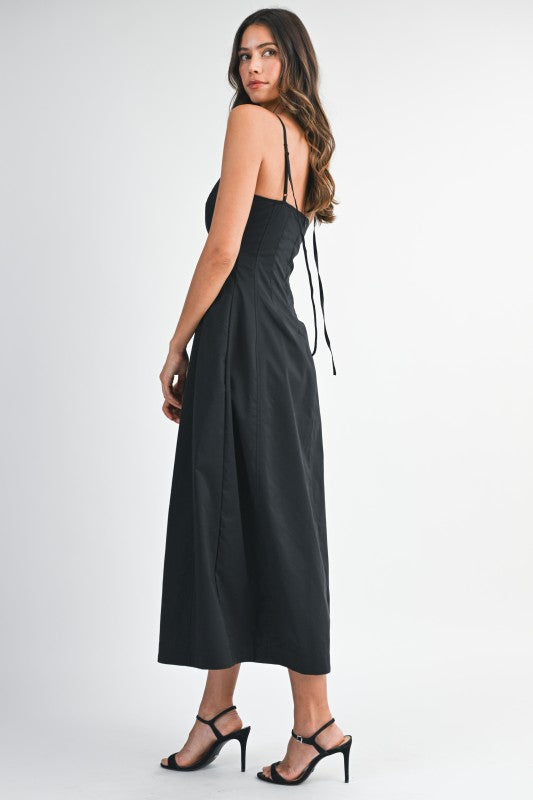 All Season Midi- Black