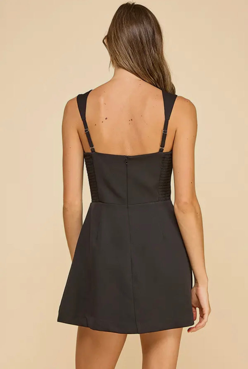 In The City Dress- Black