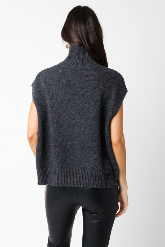 Rockefeller Sweater- Charcoal
