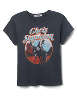 Chris Stapleton Horse And Canyons Tour Tee- Vintage Black