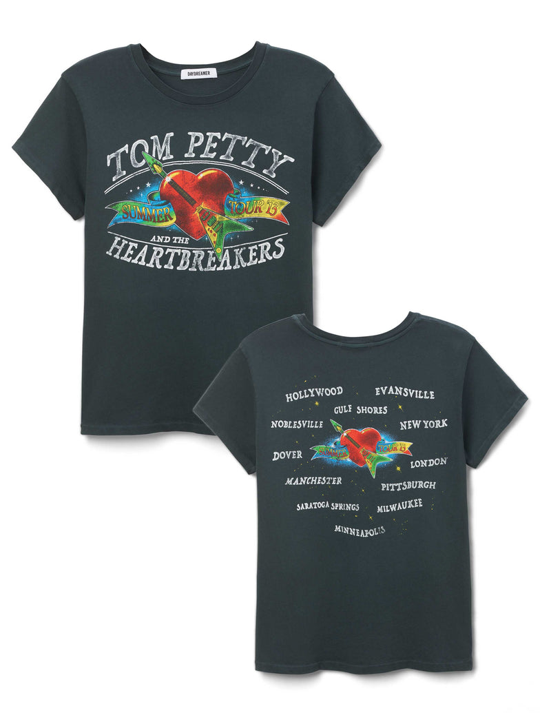 Tom Petty Summer Tour '13 Tee - Vintage Black