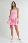 Surf Dress- Candy Pink