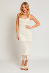 Pina Colada Dress- Cream