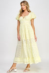 Under The Sun Maxi- Yellow