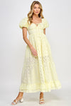 Under The Sun Maxi- Yellow