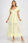 Under The Sun Maxi- Yellow