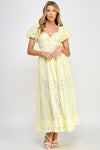 Under The Sun Maxi- Yellow