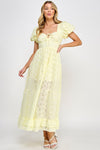 Under The Sun Maxi- Yellow