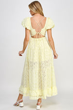 Under The Sun Maxi- Yellow