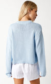 Happy Summer Sweater- Light Blue