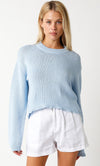 Happy Summer Sweater- Light Blue