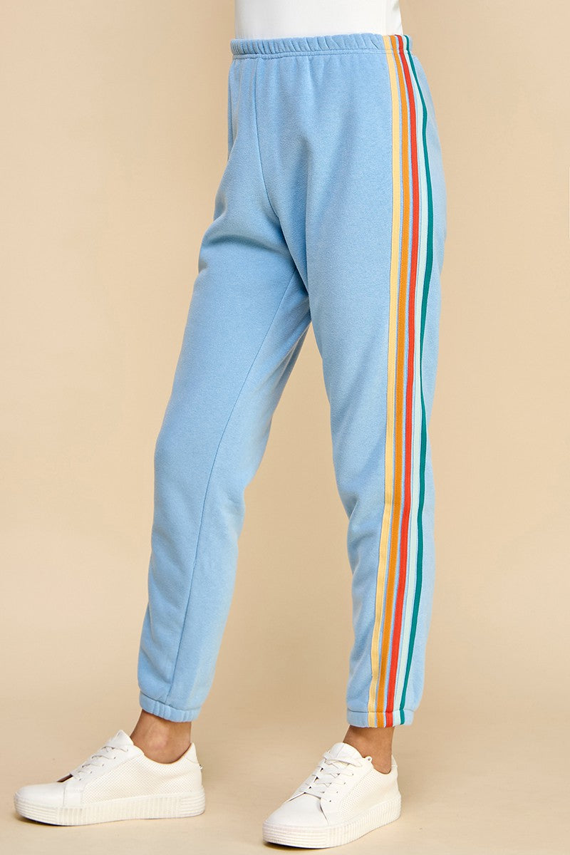 On The Go Joggers - Baby Blue