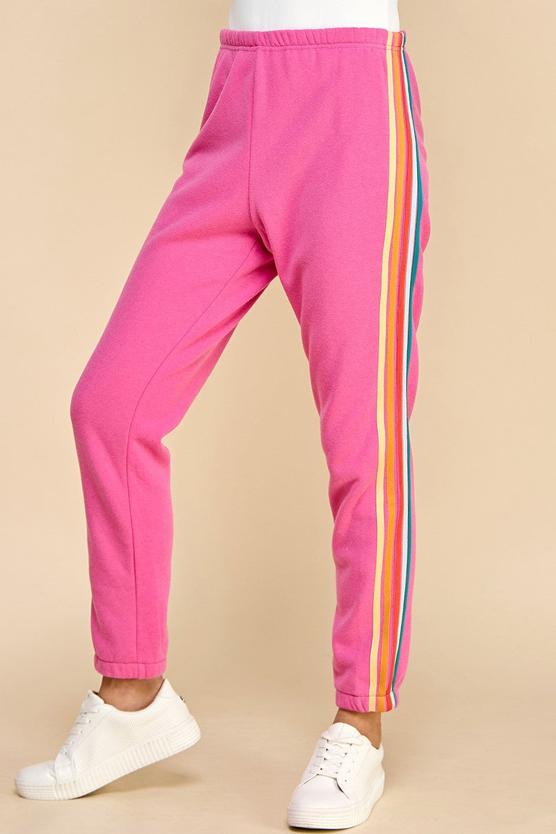 On The Go Joggers - Pink