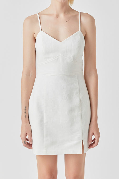 Middleton Mini Dress - Ivory