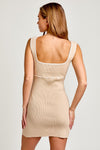 Only One Knit Dress- Beige