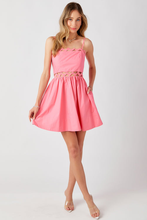 Shine Bright Dress- Pink