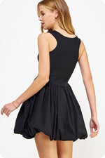 Fashionably Late Dress- Black