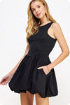 Fashionably Late Dress- Black