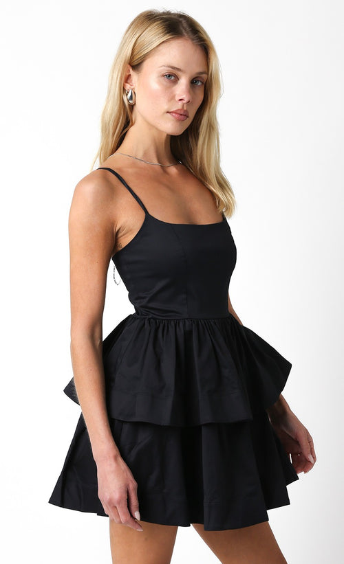 Lawton Mini Dress - Black