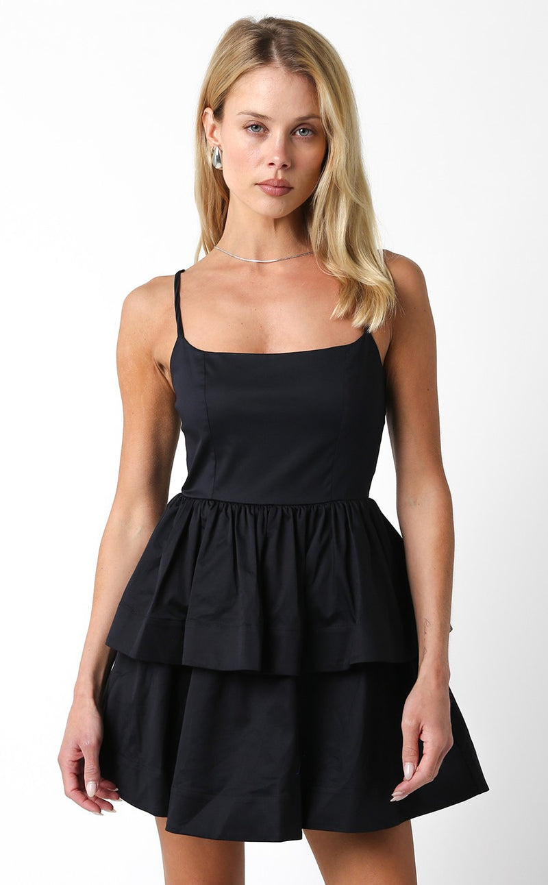 Lawton Mini Dress - Black