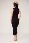 All Night Maxi Dress- Black