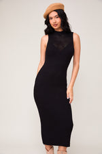 All Night Maxi Dress- Black