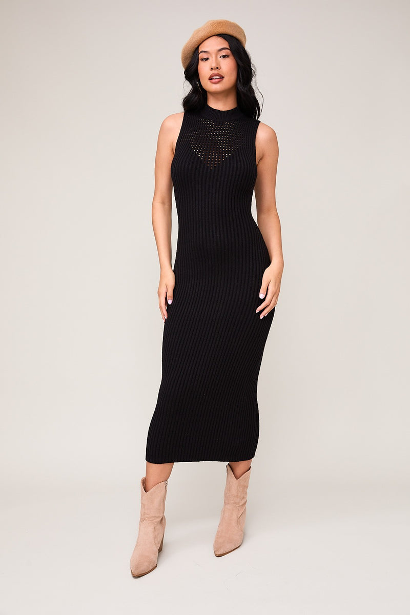 All Night Maxi Dress- Black