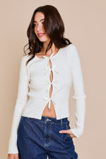 I Love New York Top- Cream