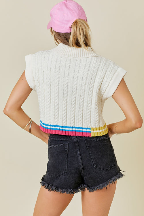 Lucky Stars Sweater - Ivory