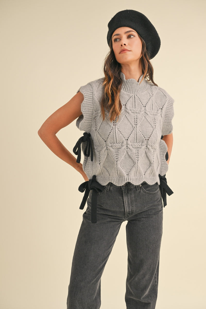 Josie Sweater - Heather Grey