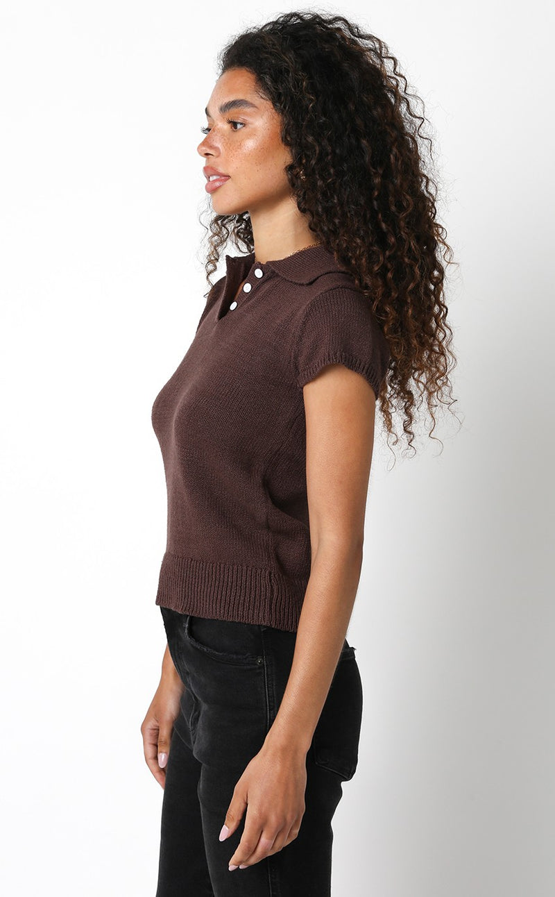 Skyline Sweater- Brown