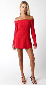 Cherry Pie Dress- Red